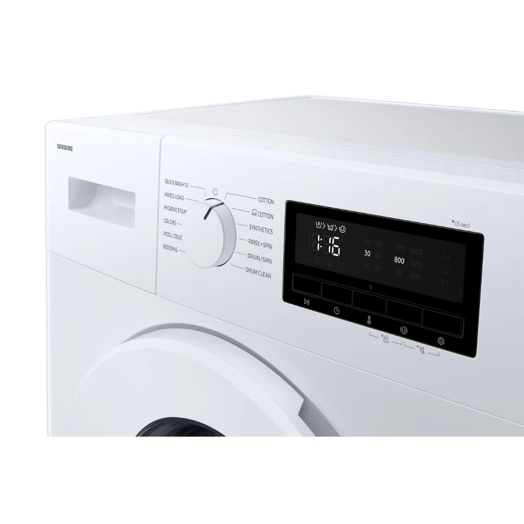 Samsung 7kg EcoBubble Digital Inverter AI Smart Wash Front Load Washing Machine WW70FG3M05TWTC