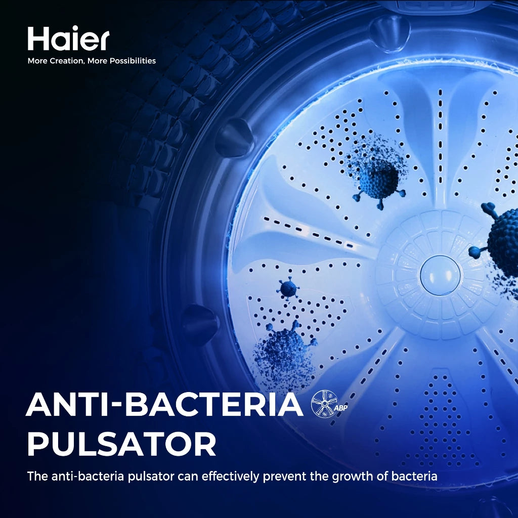 Haier HWM95-B326B NZP Fully Automatic Inverter Top Load Washing Machine