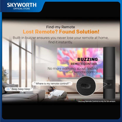 Skyworth 32/40/43 Inch 2K QLED Google TV - QF63K