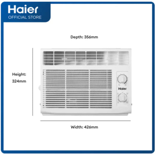 Haier HW-06EMQ35 0.6 HP Chill Cool Window Type Aircon