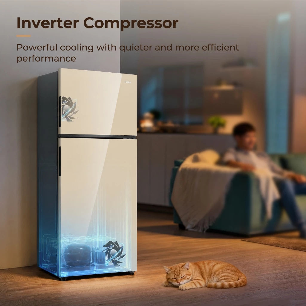 Haier 6.7 cu.ft./189L No Frost Twin Inverter Two Door Refrigerator (HRF-IVF200CI )