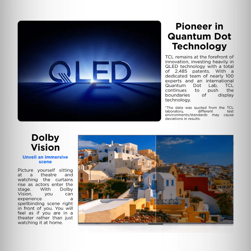 TCL P7L Series QLED 4K Smart Google TV