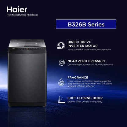 Haier HWM95-B326B NZP Fully Automatic Inverter Top Load Washing Machine