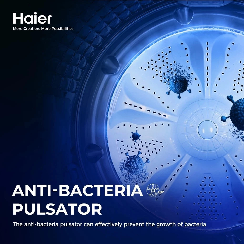 Haier Twin Tub Washing Machine P1217 Soak Wash with Dryer Function