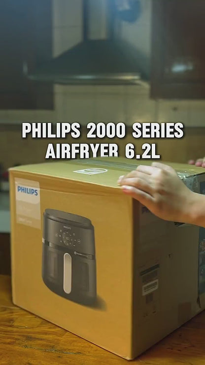 PHILIPS 2000 Series XL Window Air Fryer NA231/00 (6.2L)