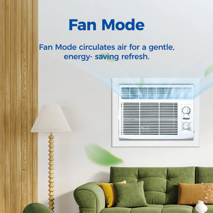 Haier HW-06EMQ35 0.6 HP Chill Cool Window Type Aircon