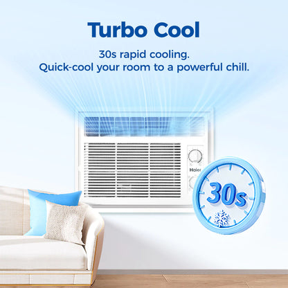 Haier HW-06EMQ35 0.6 HP Chill Cool Window Type Aircon